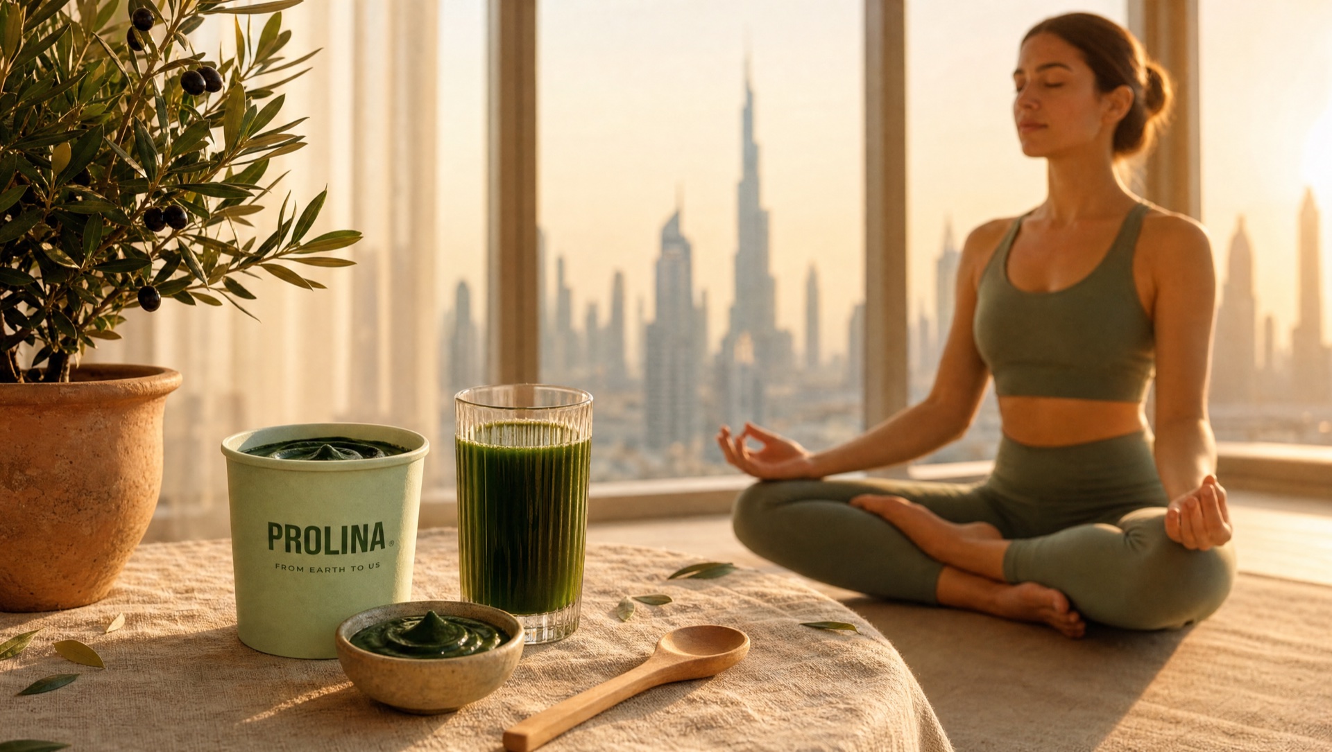 Prolina — Living Spirulina, Cultivated in Dubai